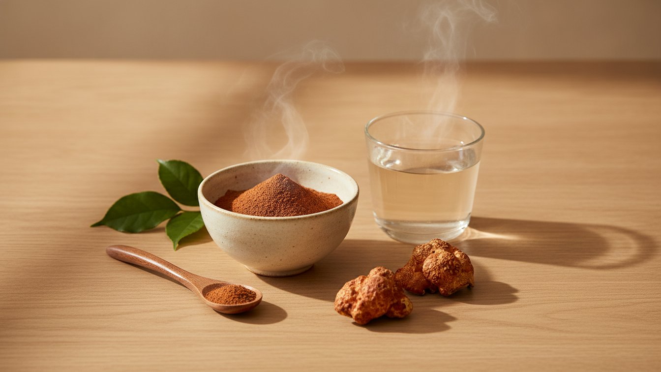 牛樟芝怎麼吃？食用時間與劑量的 6 個關鍵原則 封面圖｜牛樟芝怎麼吃 - Thryve Edit